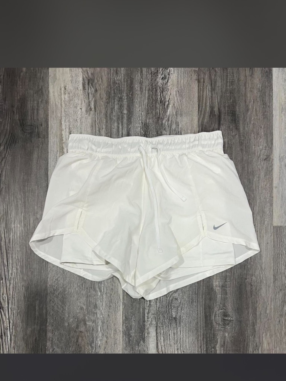 Nike Women’s White Performance Athletic Shorts